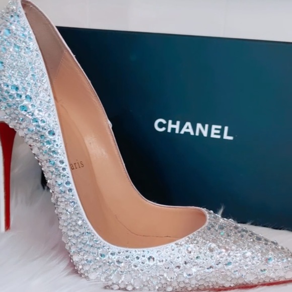 Louboutin pumps so Kate swarovski Custom 1 of 1 - Picture 7 of 16